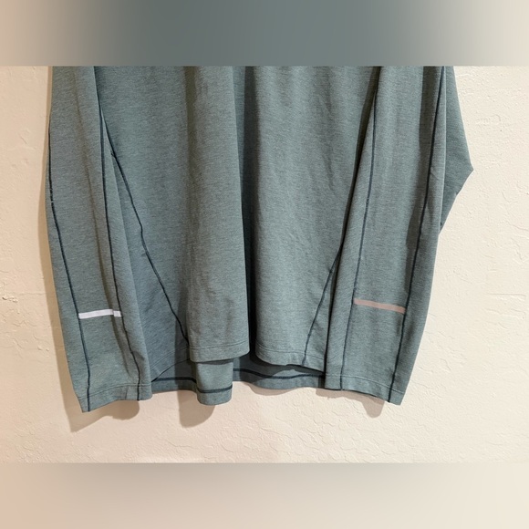 Arc'teryx Men's Green Zip-Neck Base Layer Top size L - Picture 5 of 7